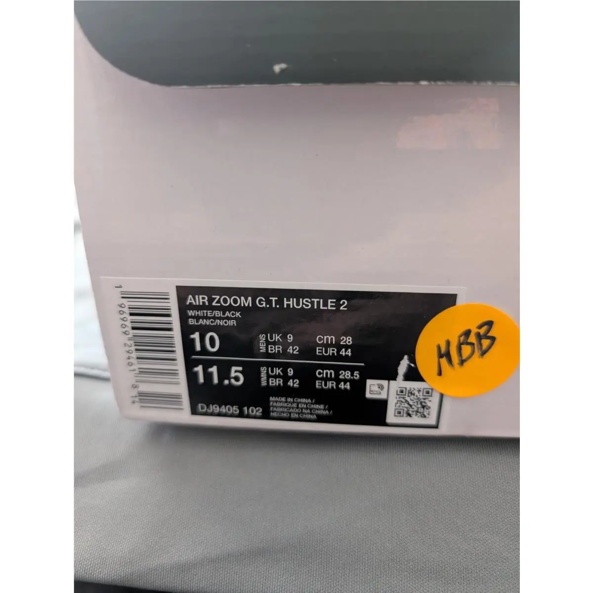 Nike shoes - Nike Air Zoom GT Hustle 2 - White 4