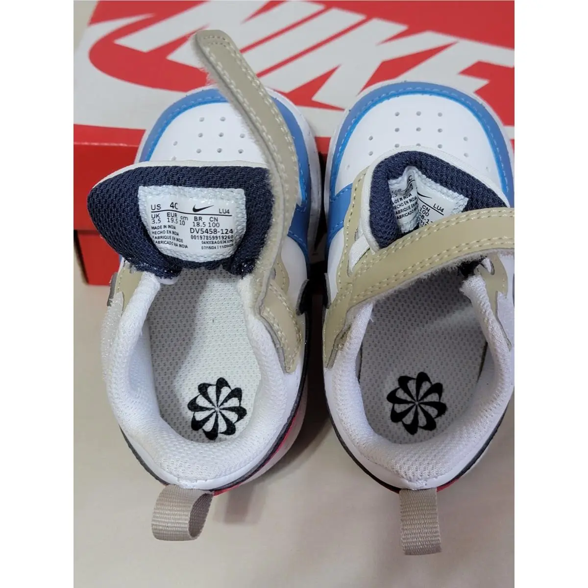 Nike shoes - Court Borough Low Recraft (TD) - Multicolor (UPC: 197859919260) 8