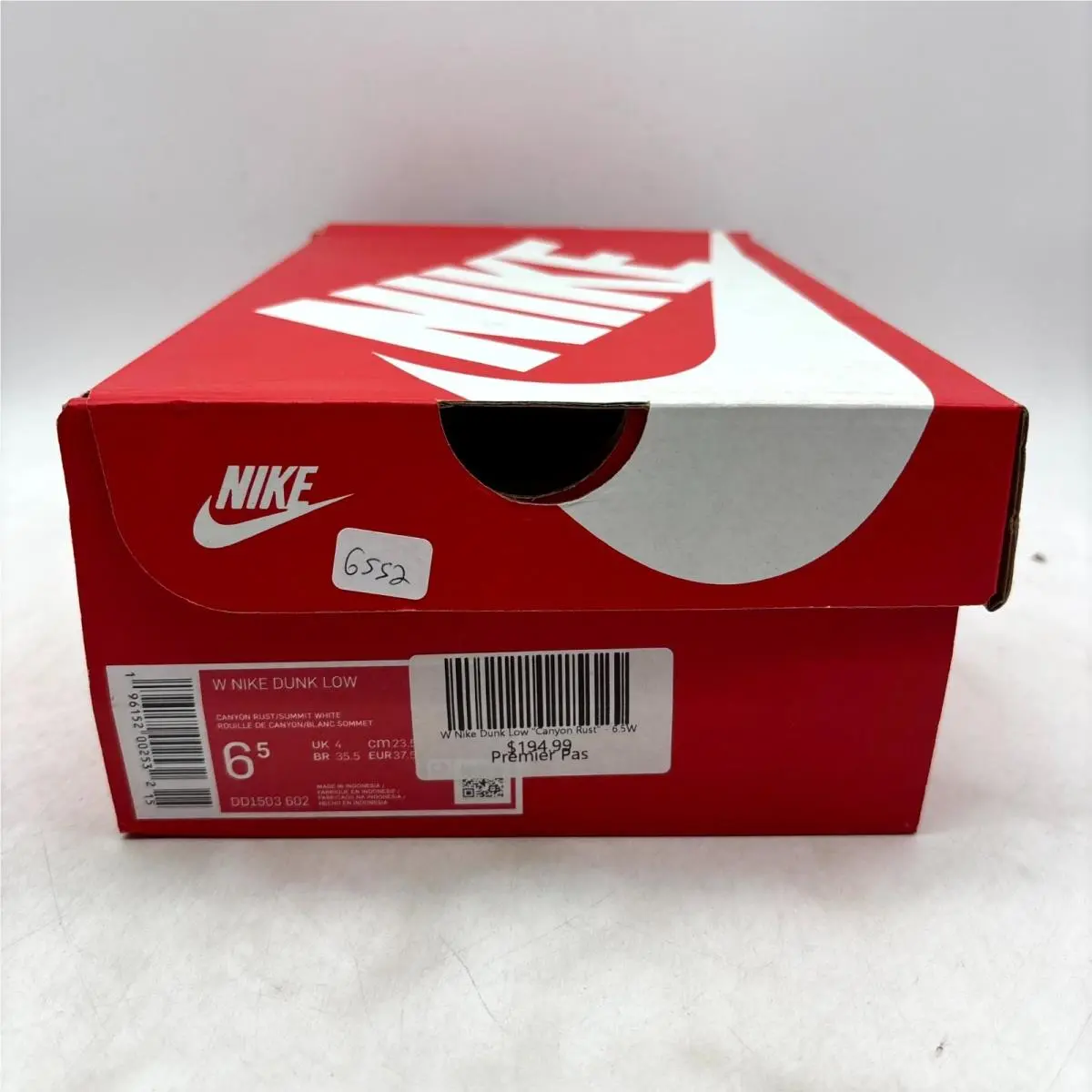 Nike shoes - Nike Dunk Low Retro DD1503-602 - DD1503-602 - Canyon Rust Blue (UPC: 196152002532) 6