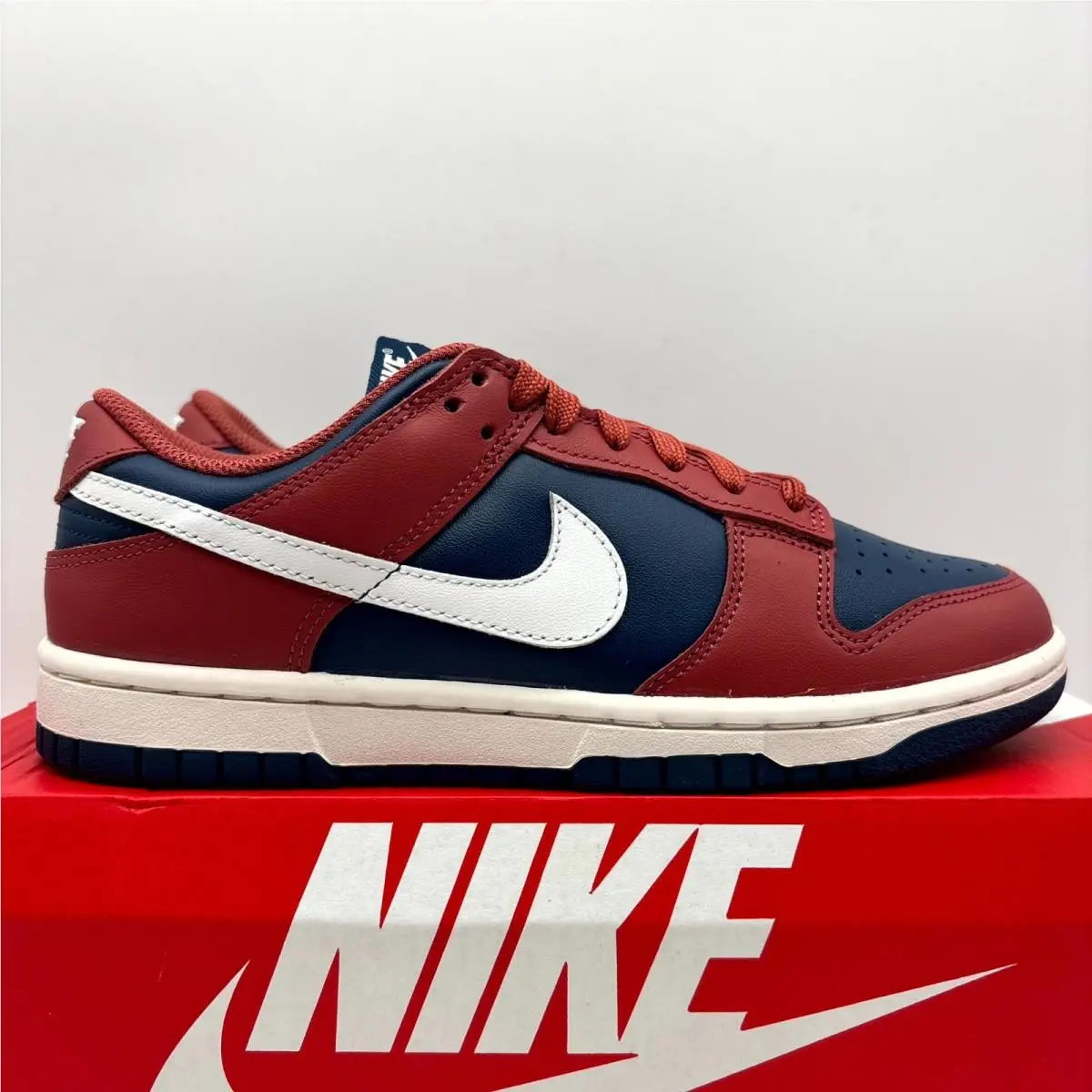 Dunk Low Retro Canyon Rust Blue Athletic Shoes Size 6.5 Women`s DD1503-602 by Nike