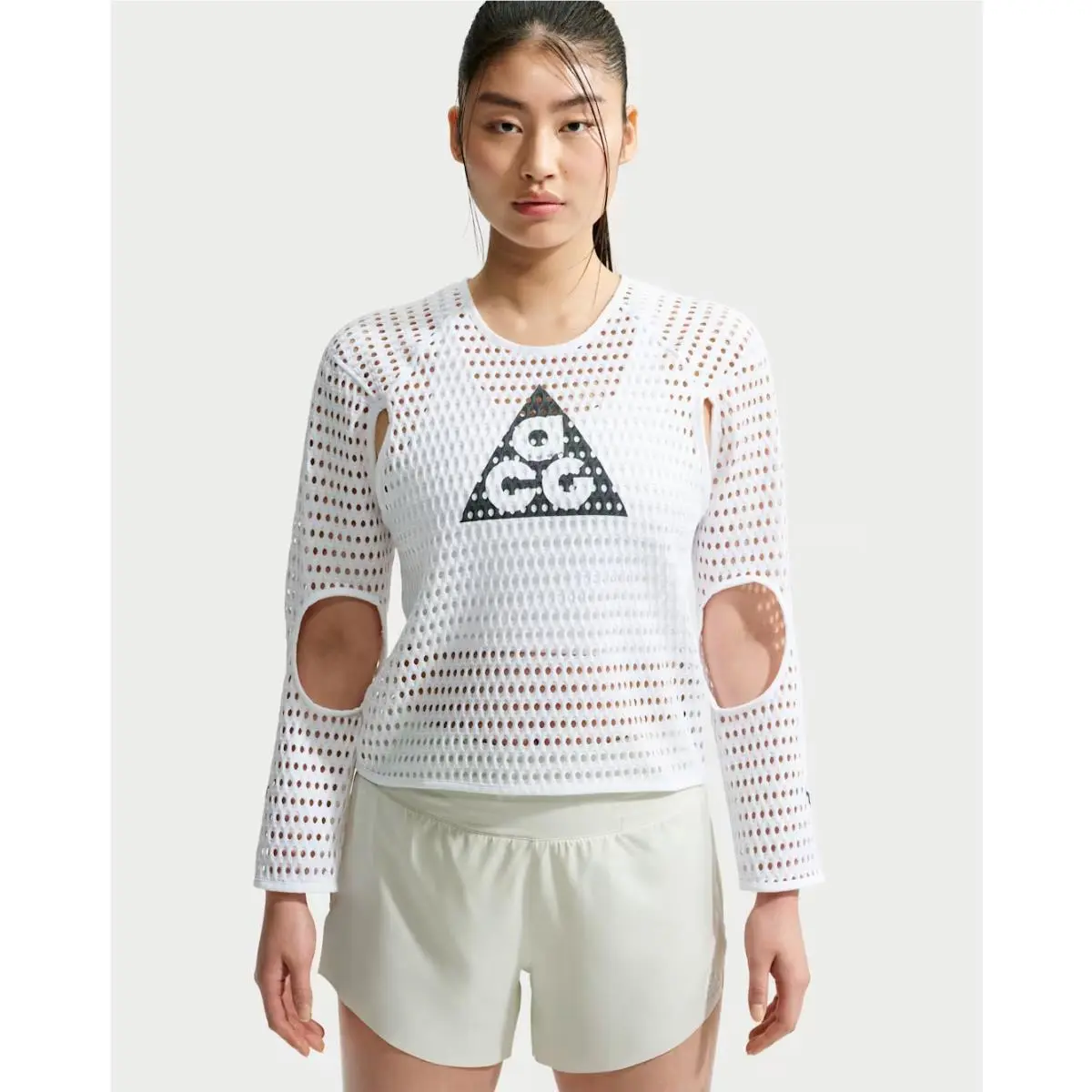 Acg Radical Airflow Nxt Women`s Dri-fit Long-sleeve Trail Running Top Med by Nike