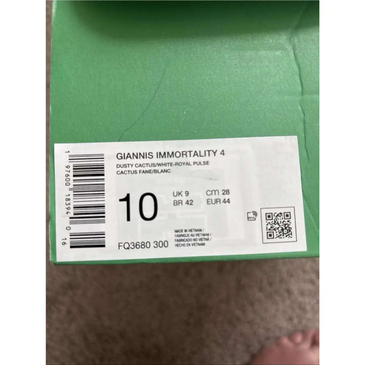Nike shoes - Nike Giannis Immortality - Giannis Immortality - FQ3681-300 - Aqua 2