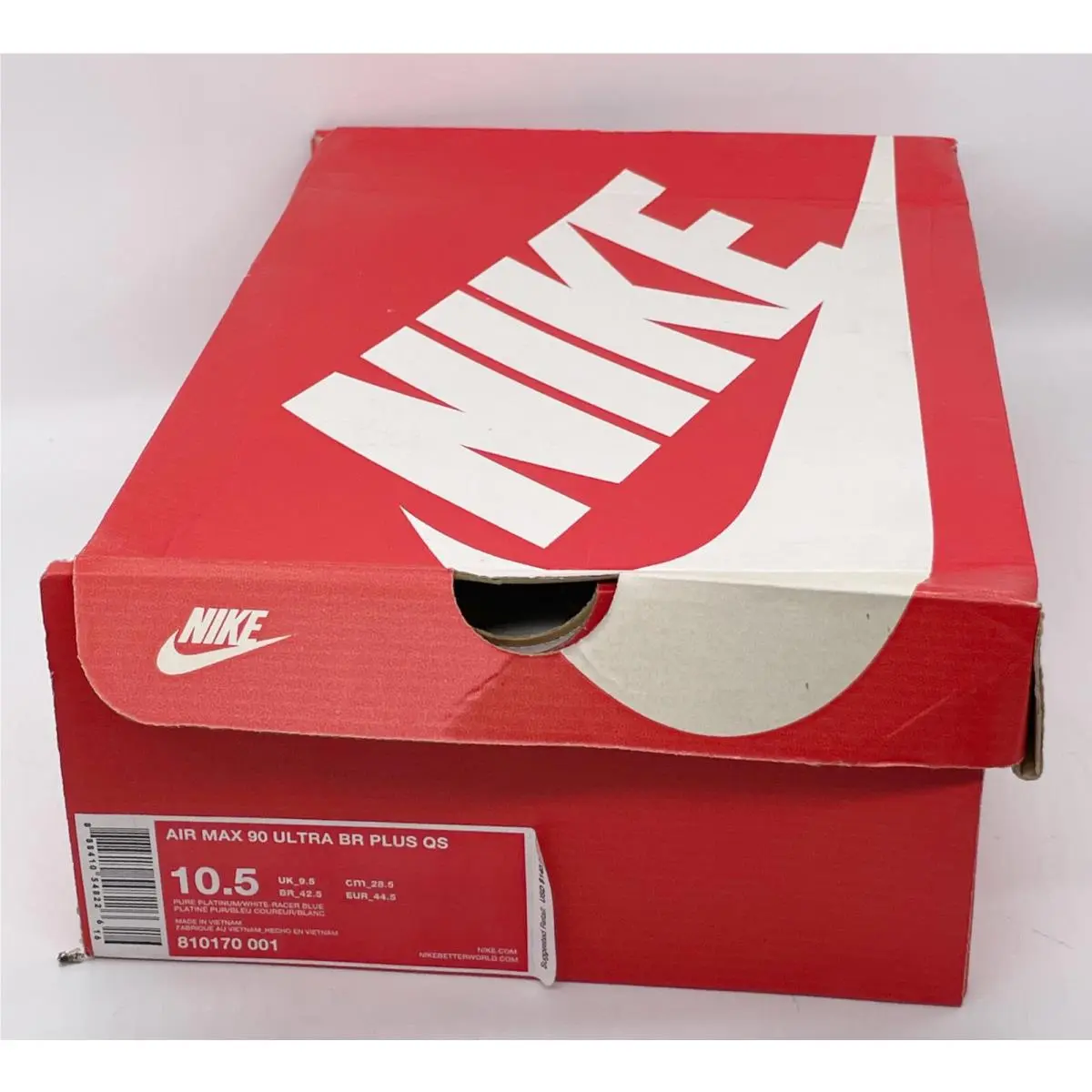 Nike shoes - Nike Air Max 90 - Air Max - 810170-001 - Pure Platinum/White-Racer Blue 9
