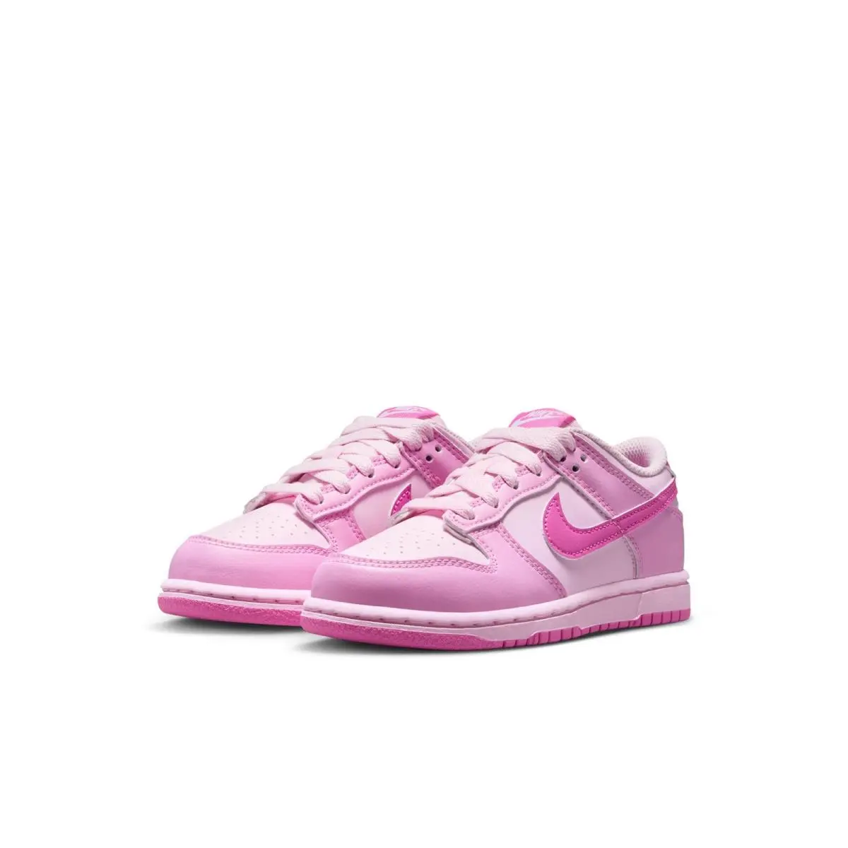 Kids  Dunk Low IU7765-600 Pink Rise/playful Pink-pink Foam-white-size 11 by Nike