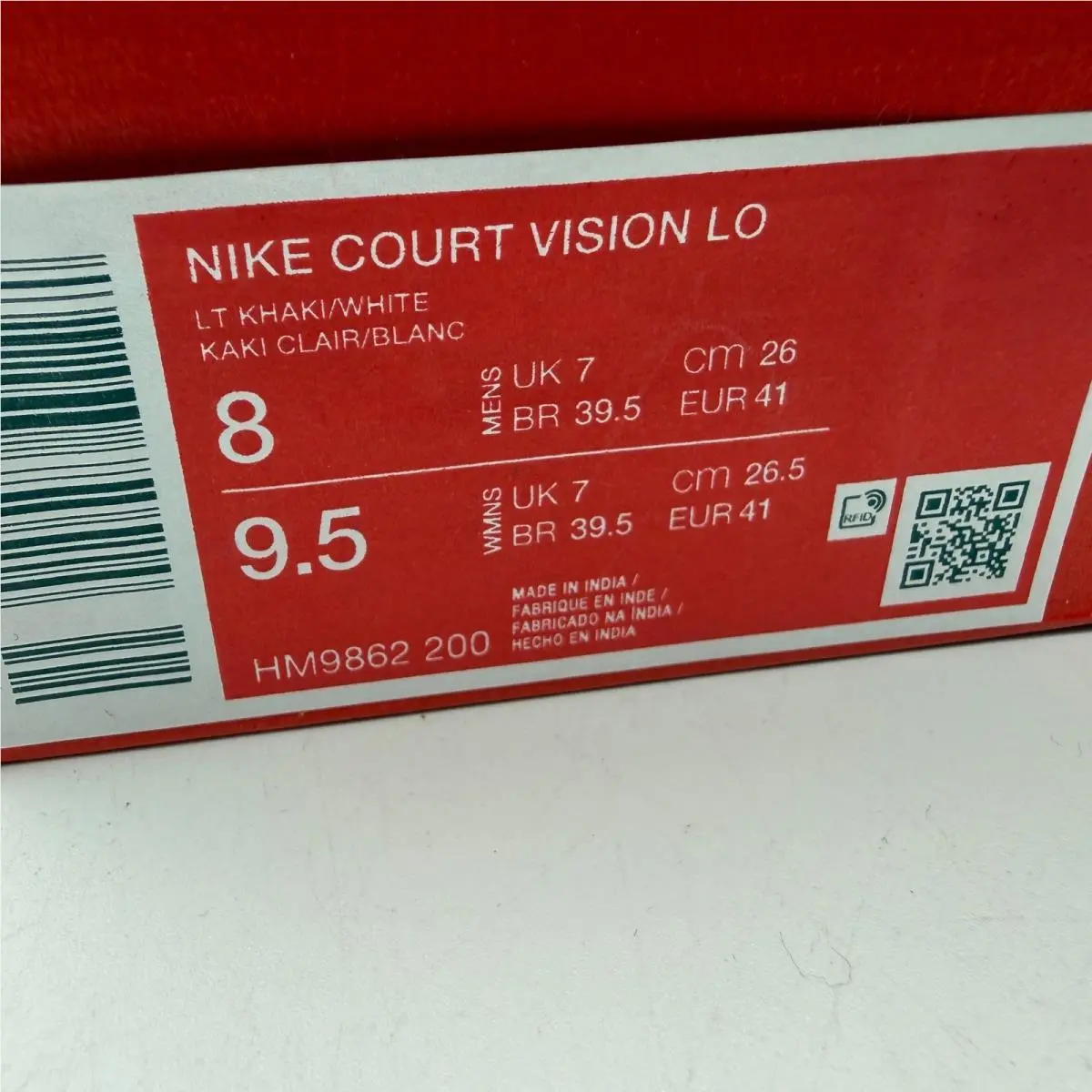 Nike shoes - Nike Court Vision Lo - Court Vision - White 0