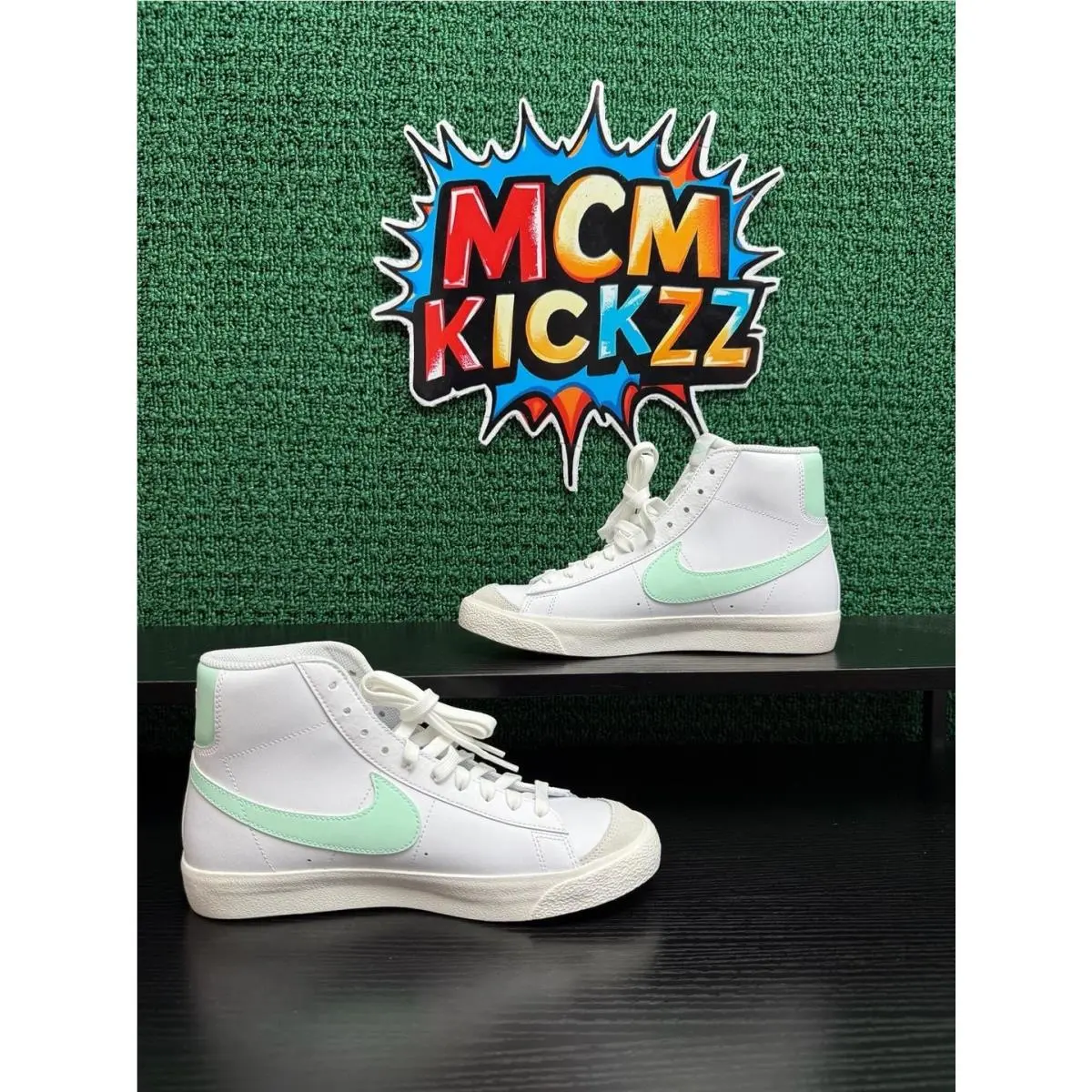 Nike shoes - Nike Blazer Mid 77 GS - FZ3537 100 - White 0