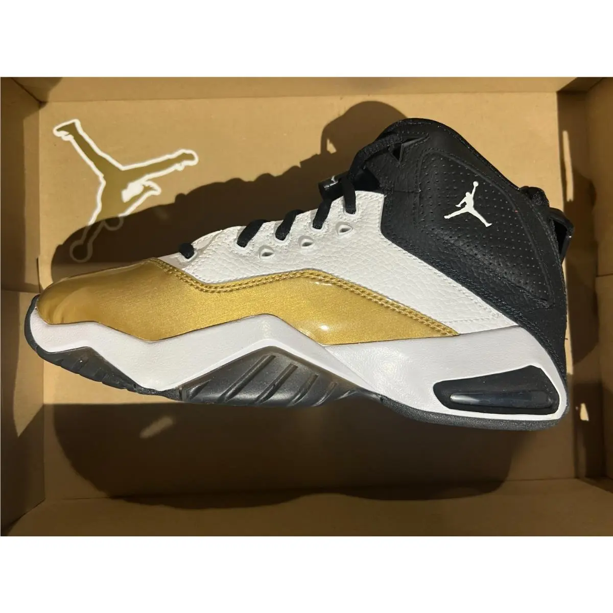 Nike shoes - WHITE BLACK 3