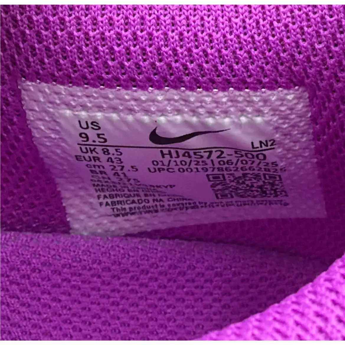 Nike shoes - Nike Vapor Speed - Vapor Speed - HJ4572-500 - Purple (UPC: 197862662078) 8