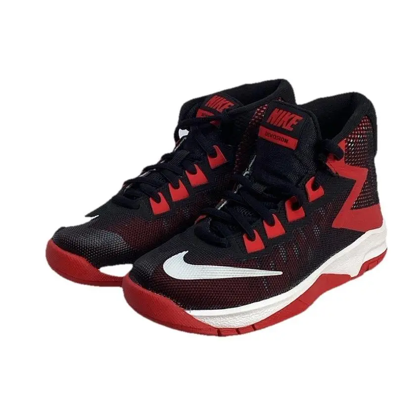 Nike Devosion PS Kids Size 11c US Black/white/ University Red