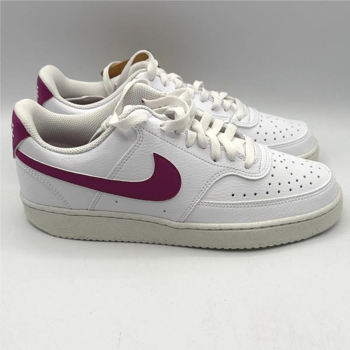 Court Vision Low NN Women Size 9.5 White Cactus Flower DH3158-500 by Nike