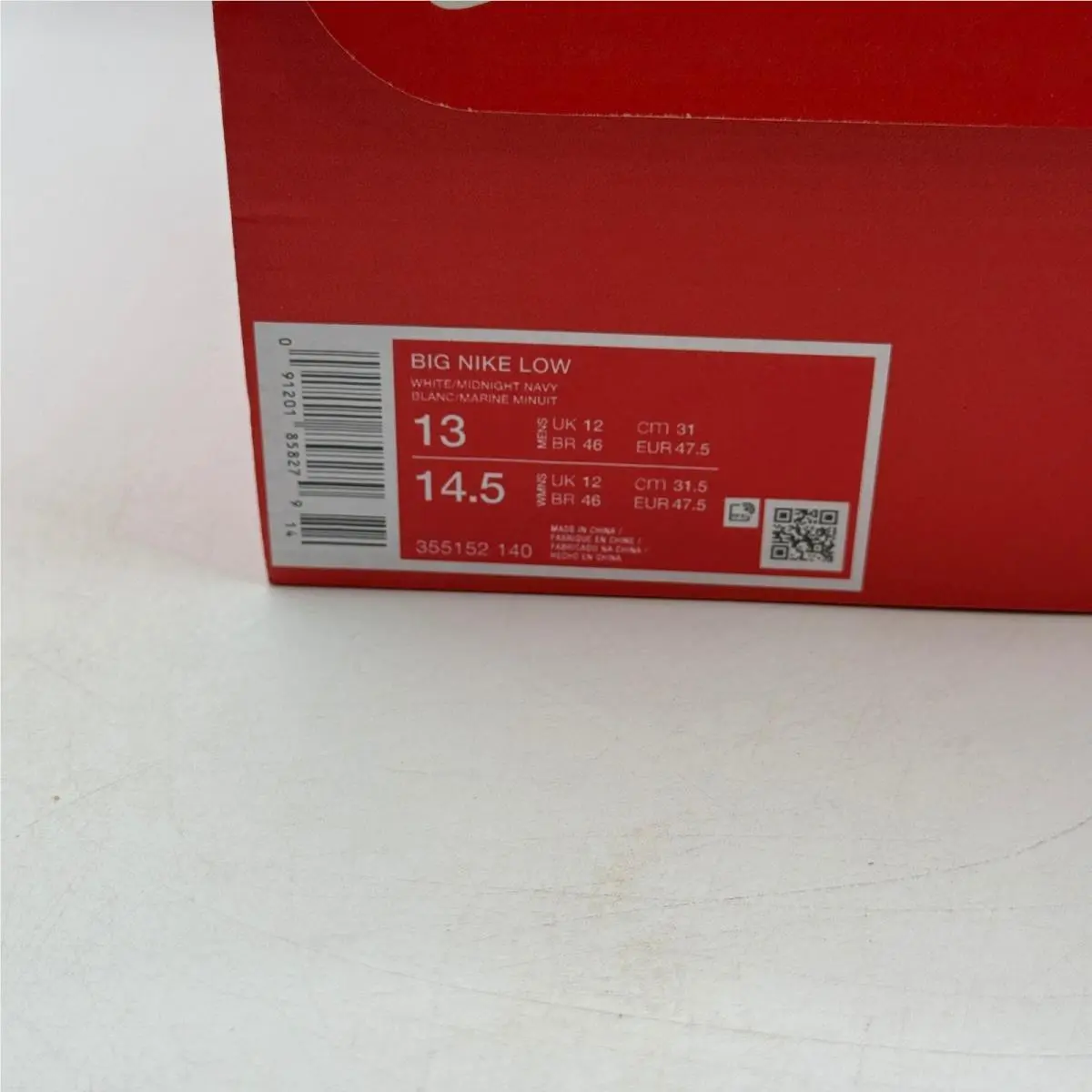 Nike shoes - Nike Big Nike Low - Big Low - White 5