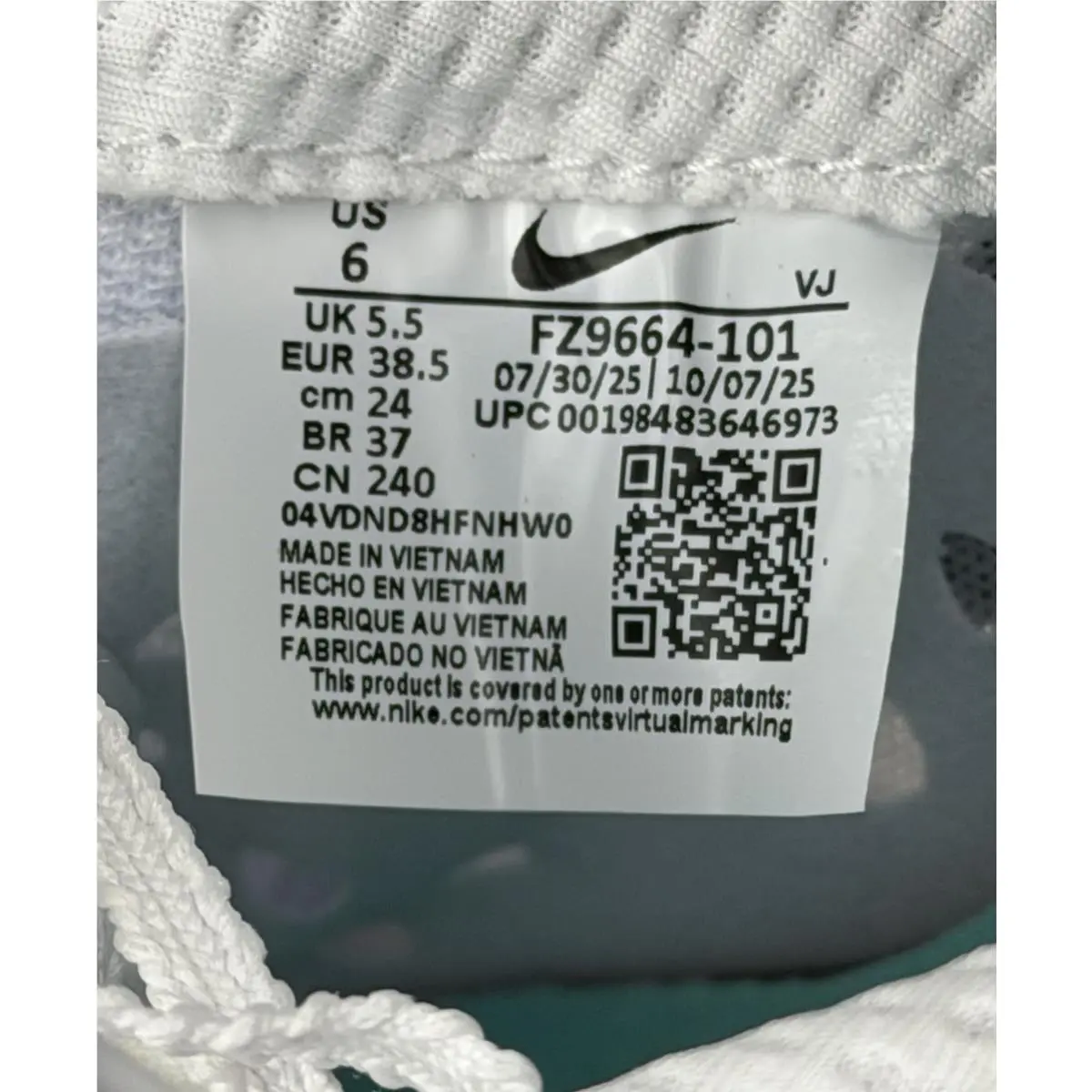 Nike shoes - Nike Zoom Rival - Zoom Rival - FZ9664-001 - White (UPC: 198483646973) 12