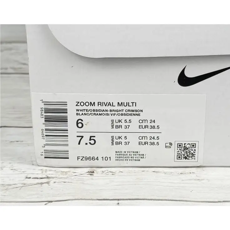 Nike shoes - Nike Zoom Rival - Zoom Rival - FZ9664-001 - White (UPC: 198483646973) 13