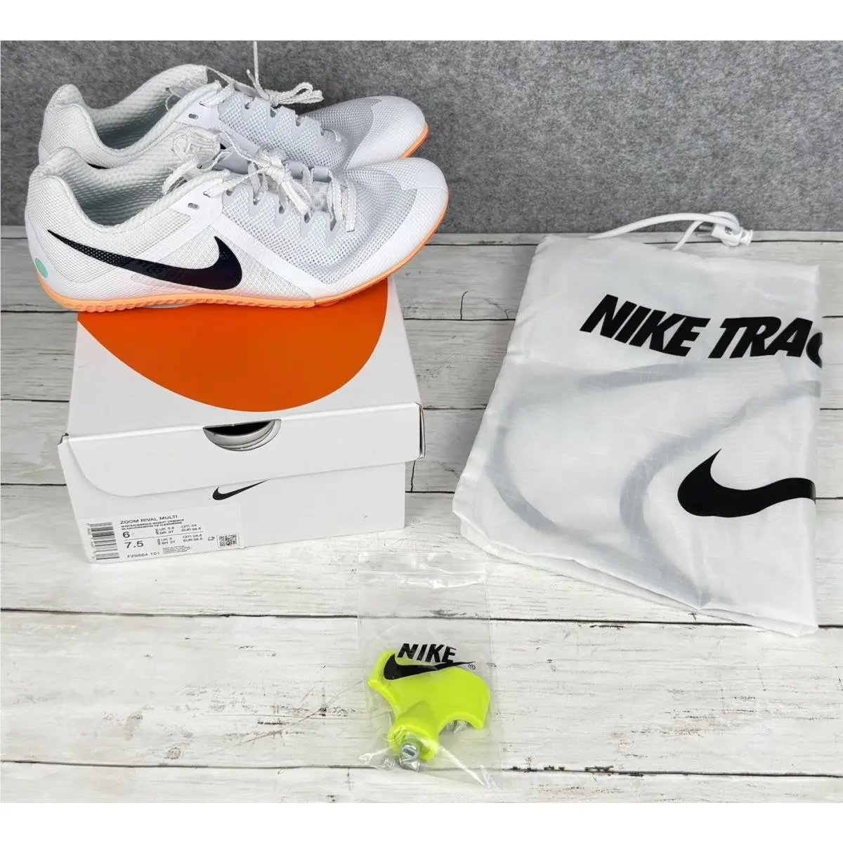 Nike shoes - Nike Zoom Rival - Zoom Rival - FZ9664-001 - White (UPC: 198483646973) 0