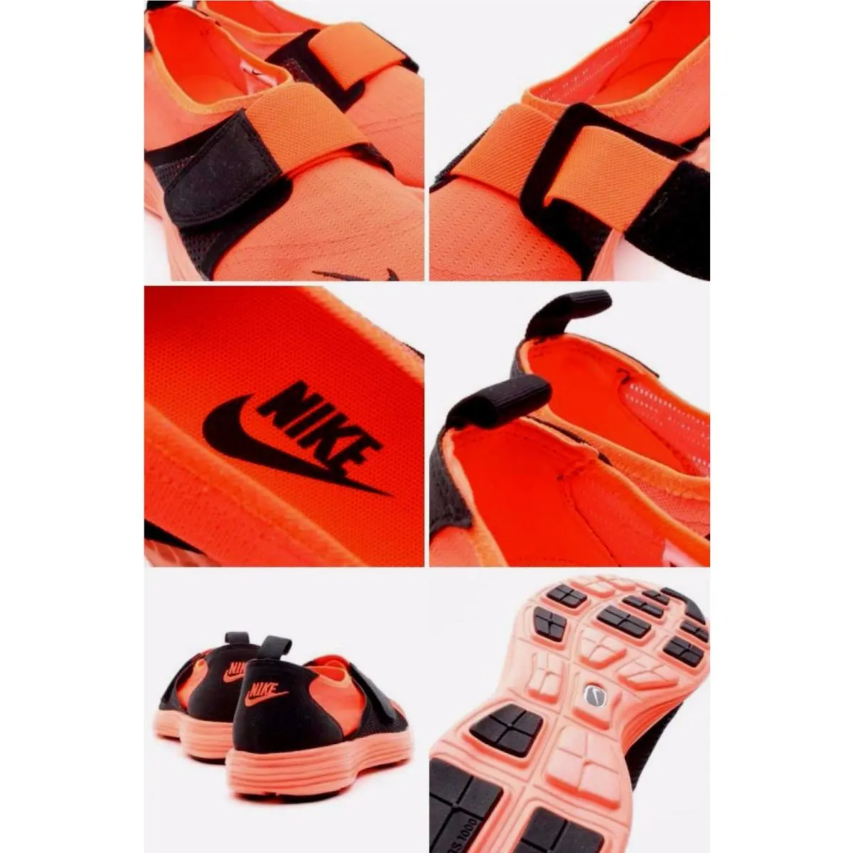 Nike shoes - Nike Lunar - Lunar - Orange / Black 2