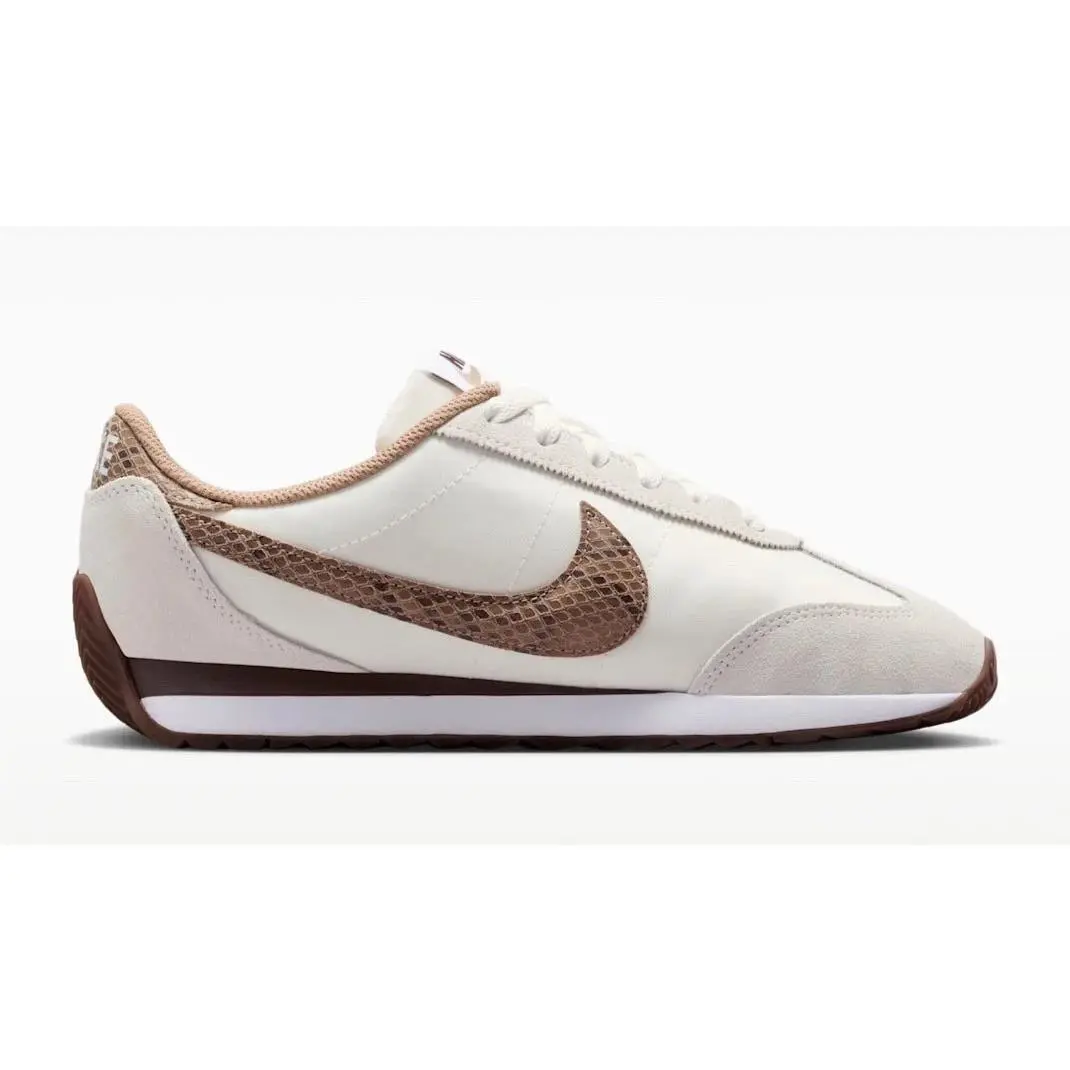 Womens Size 9.5 -nike Pacific Premium Sail Light Chocolate Snakeskin Shoes by Nike