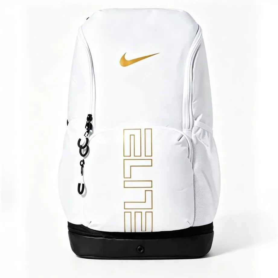 Varsity Elite 32L Backpack White Gold HM9965-100 Unisex by Nike