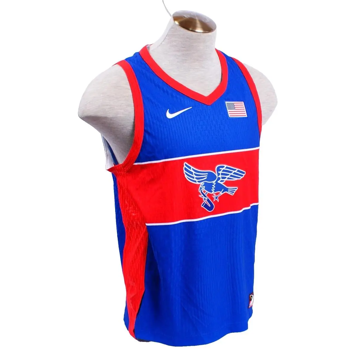 Nike clothing - Paris 2024 Olympic Skateboard Team Jersey - Blue & Red (UPC: 197593707482) 1