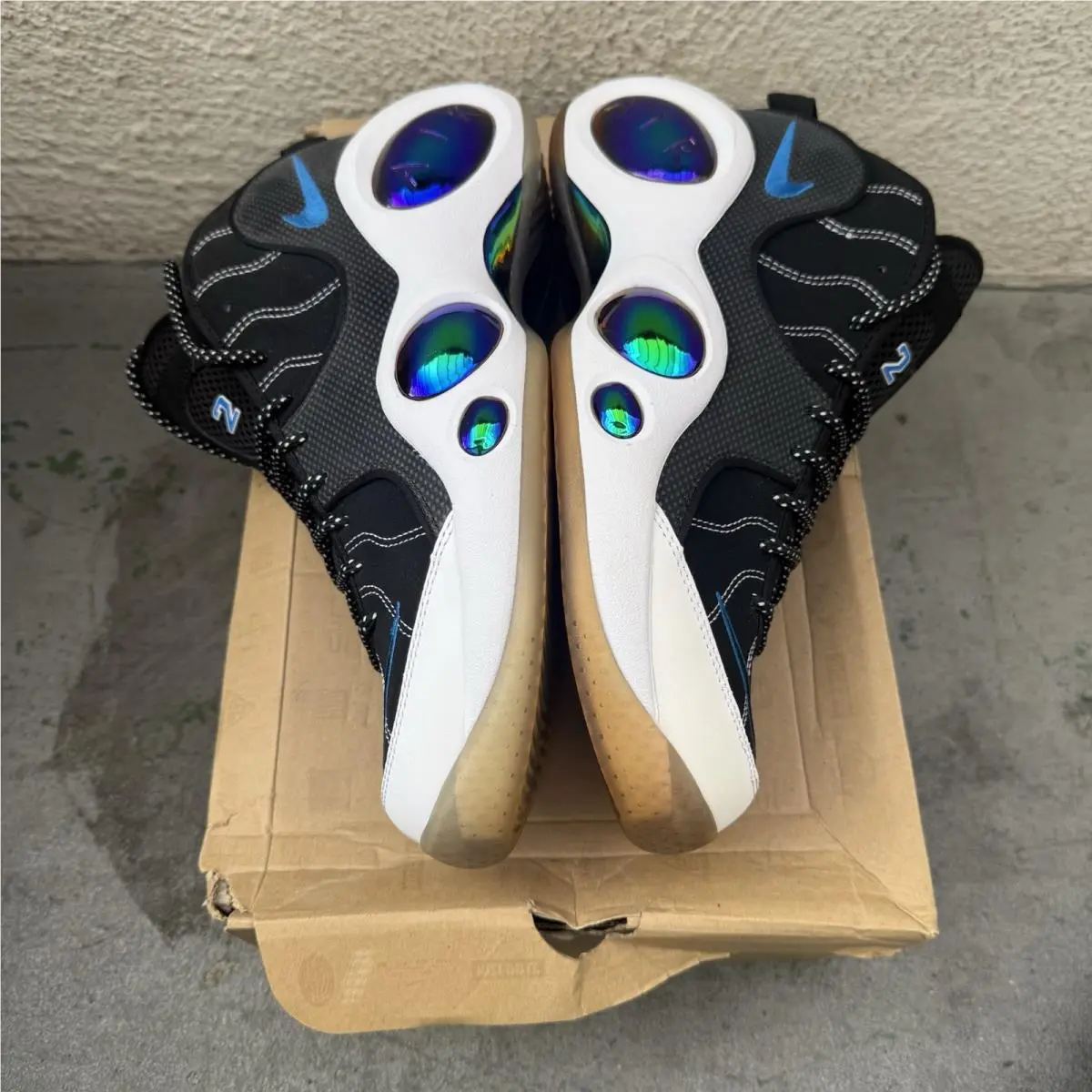 Nike shoes - AIR ZOOM FLIGHT 95 - AIR ZOOM FLIGHT - 574724-001 - Black (UPC: 0887224735938) 4