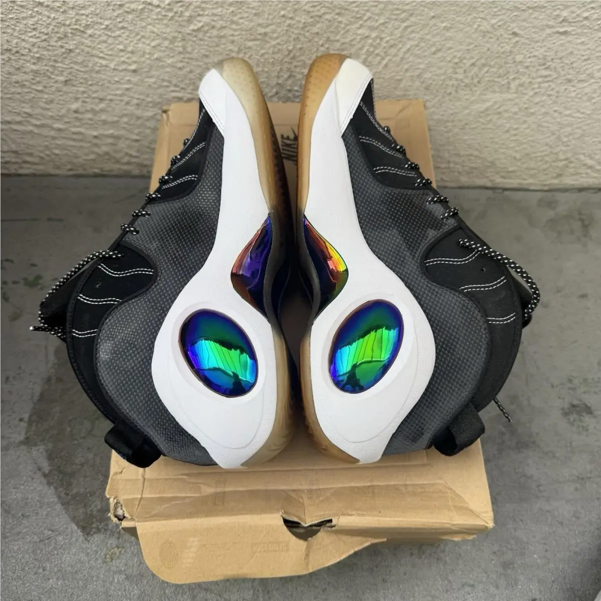 Nike shoes - AIR ZOOM FLIGHT 95 - AIR ZOOM FLIGHT - 574724-001 - Black (UPC: 0887224735938) 5