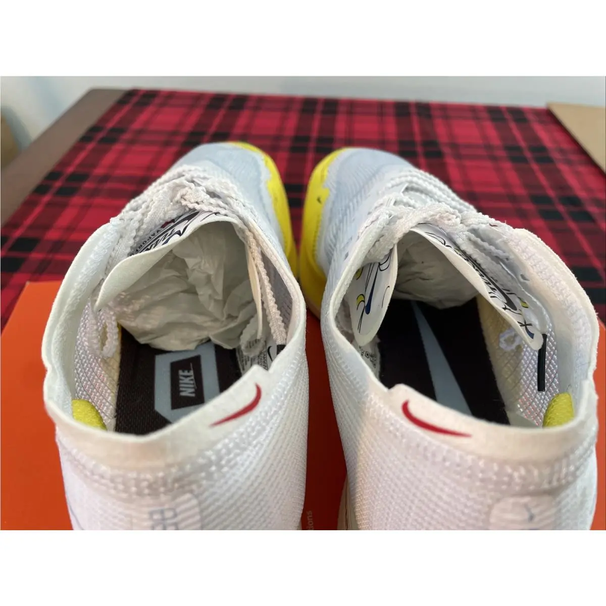 Nike shoes - Nike ZoomX Vaporfly Next - ZoomX Vaporfly Next - DM9056-100 - White/Psychic Blue 7