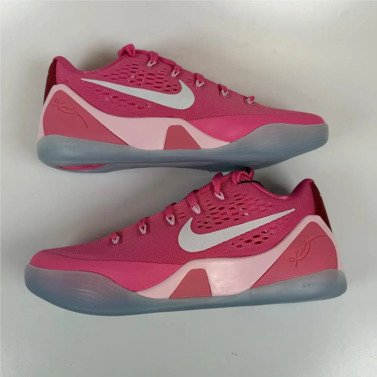 Nike shoes - Nike Kobe 9 Low Protro Kay Yow Think Pink - Pink 0