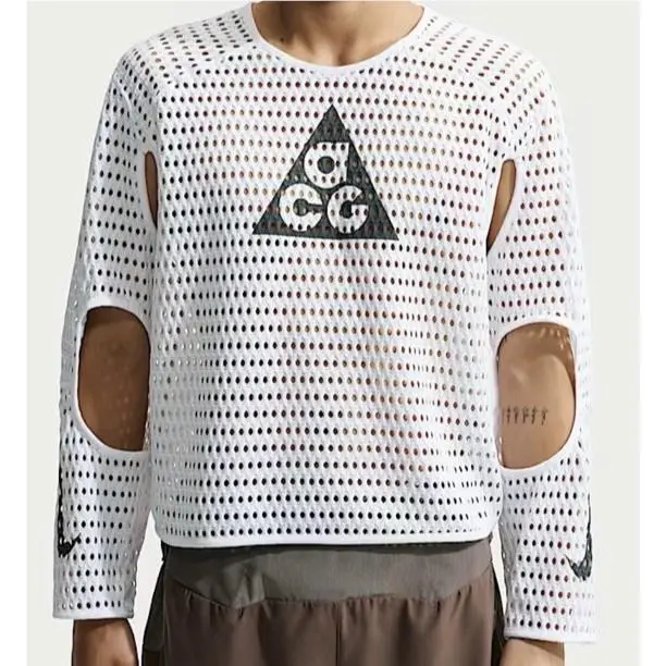 Acg Radical Airflow Nxt Running Long Sleeve - Size Small - White IQ5848-100 by Nike