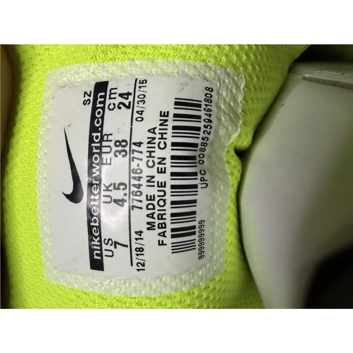 Nike shoes - Nike Dunk - Dunk - 776446-774 - Yellow 8