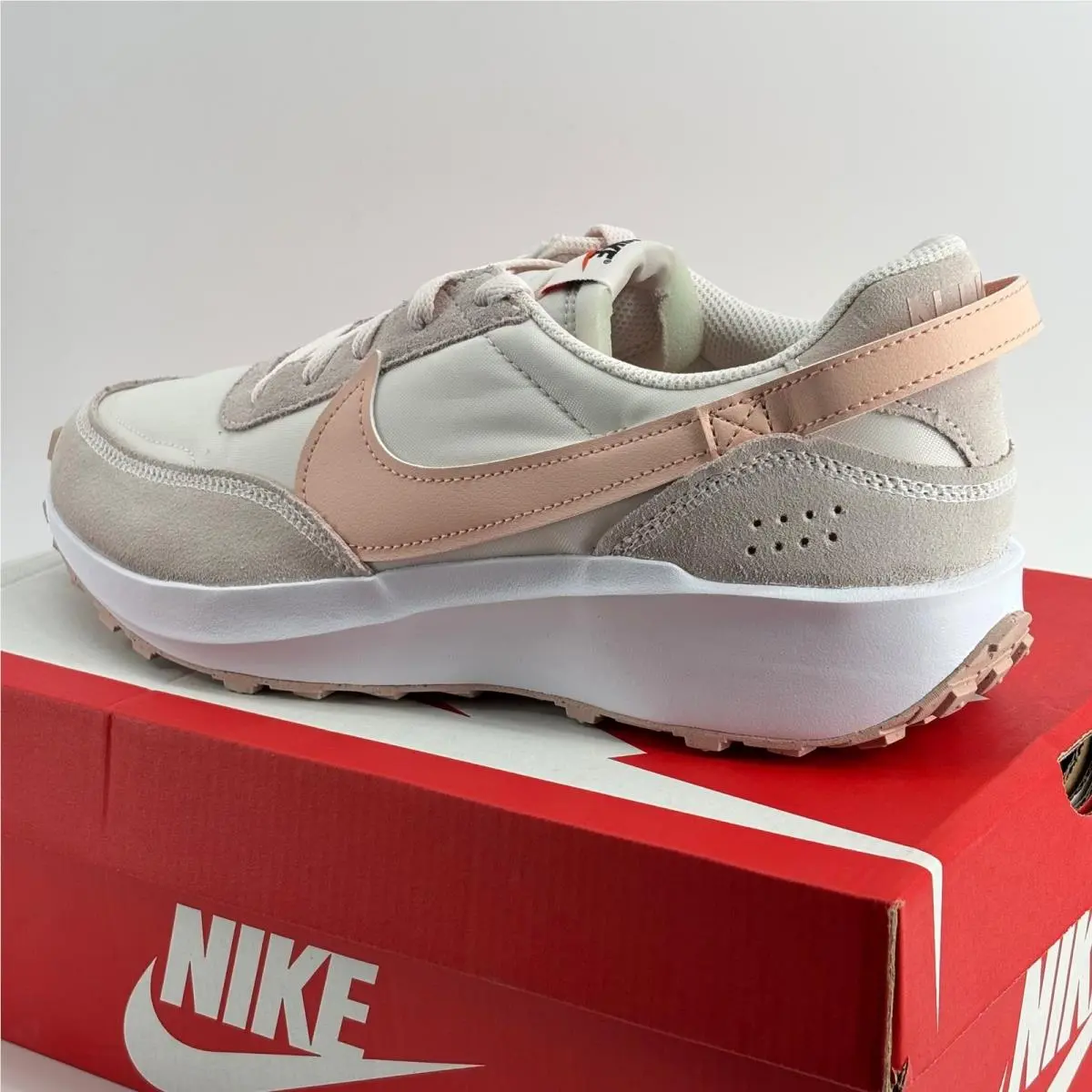 Waffle Debut Womens 11.5 Pink Arctic Orange DH9523-602 Retro Sneakers by Nike
