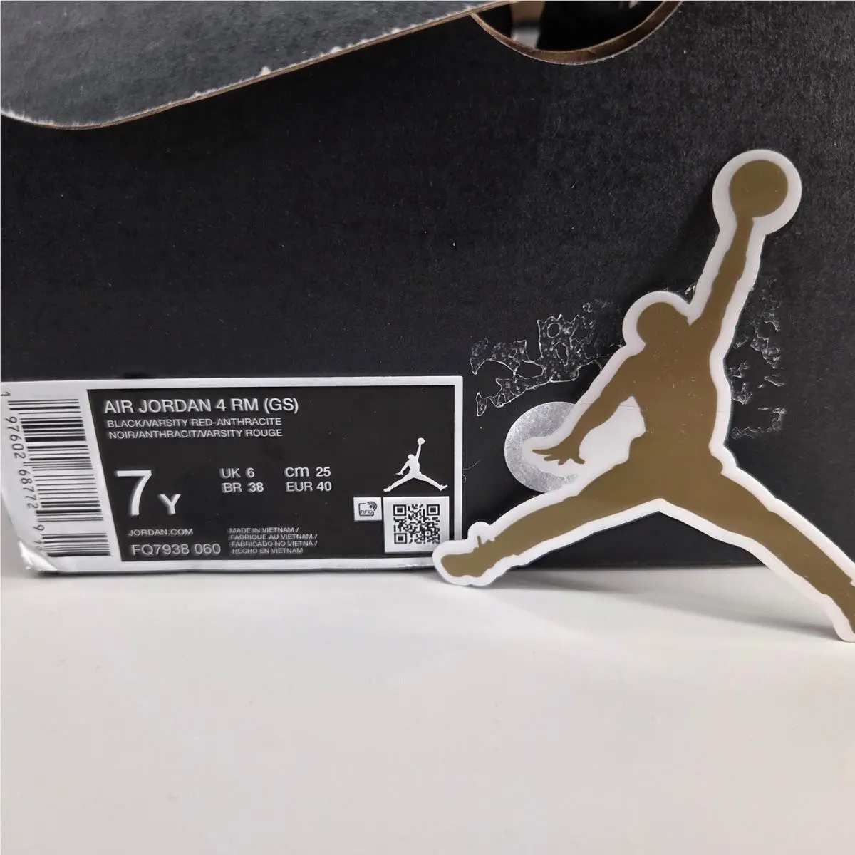 Nike shoes - Air Jordan 4 RM (GS) - Black 5