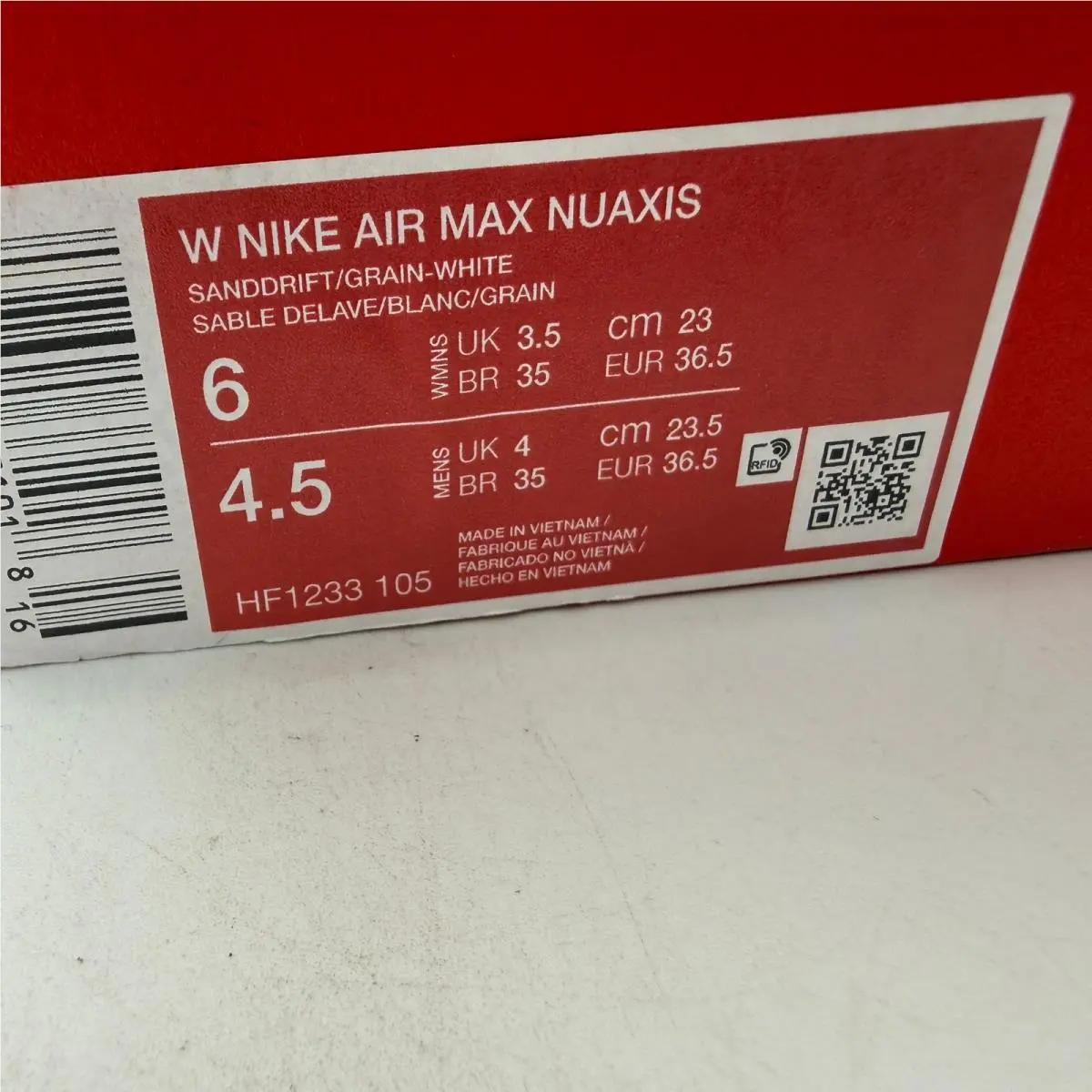 Nike shoes - Nike Air Max Nuaxis - Air Max Nuaxis - Beige 0