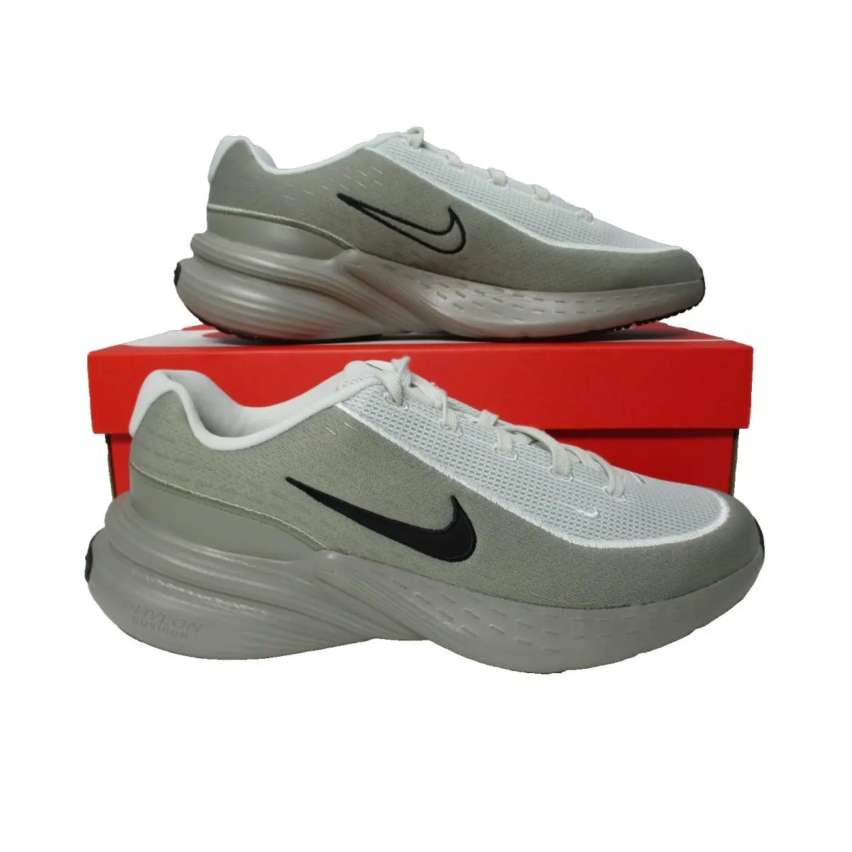 Uplift SC Shoes Mens Sz 9 Womens Sz 10.5 Light Silver Black Light Army by Nike
