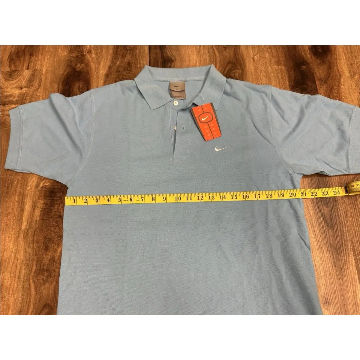 Nike clothing - Nike Gray Tag Polo - Gray Tag Polo - Blue 2