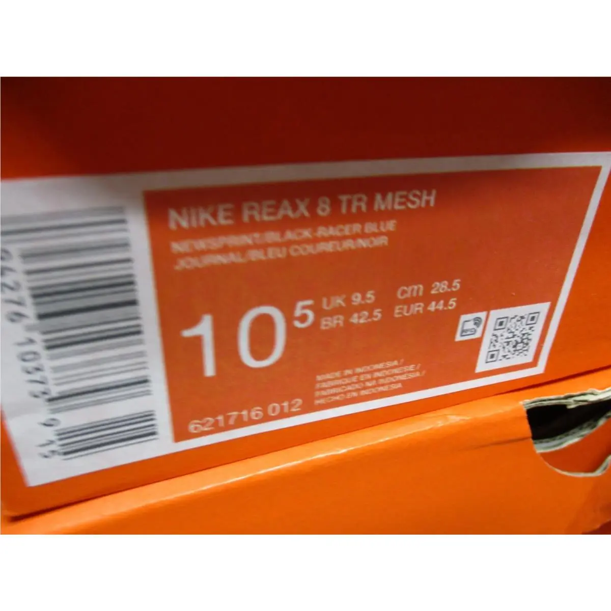 Nike shoes - Nike Reax 8 TR Mesh - Black 8
