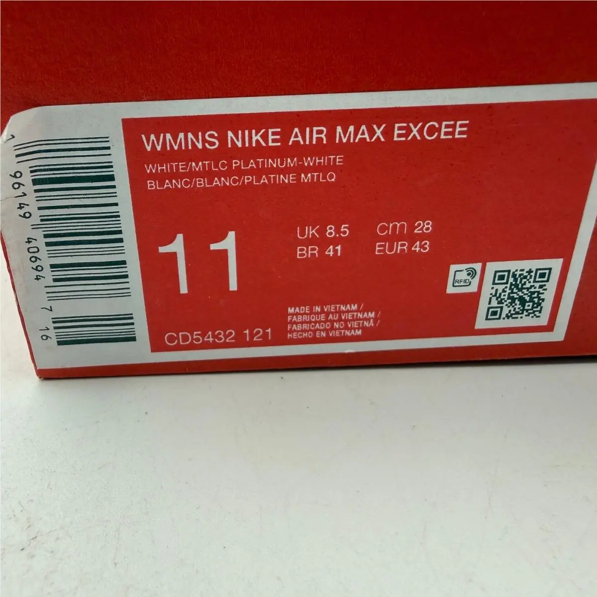 Nike shoes - Nike Air Max Excee - Air Max Excee - White 0