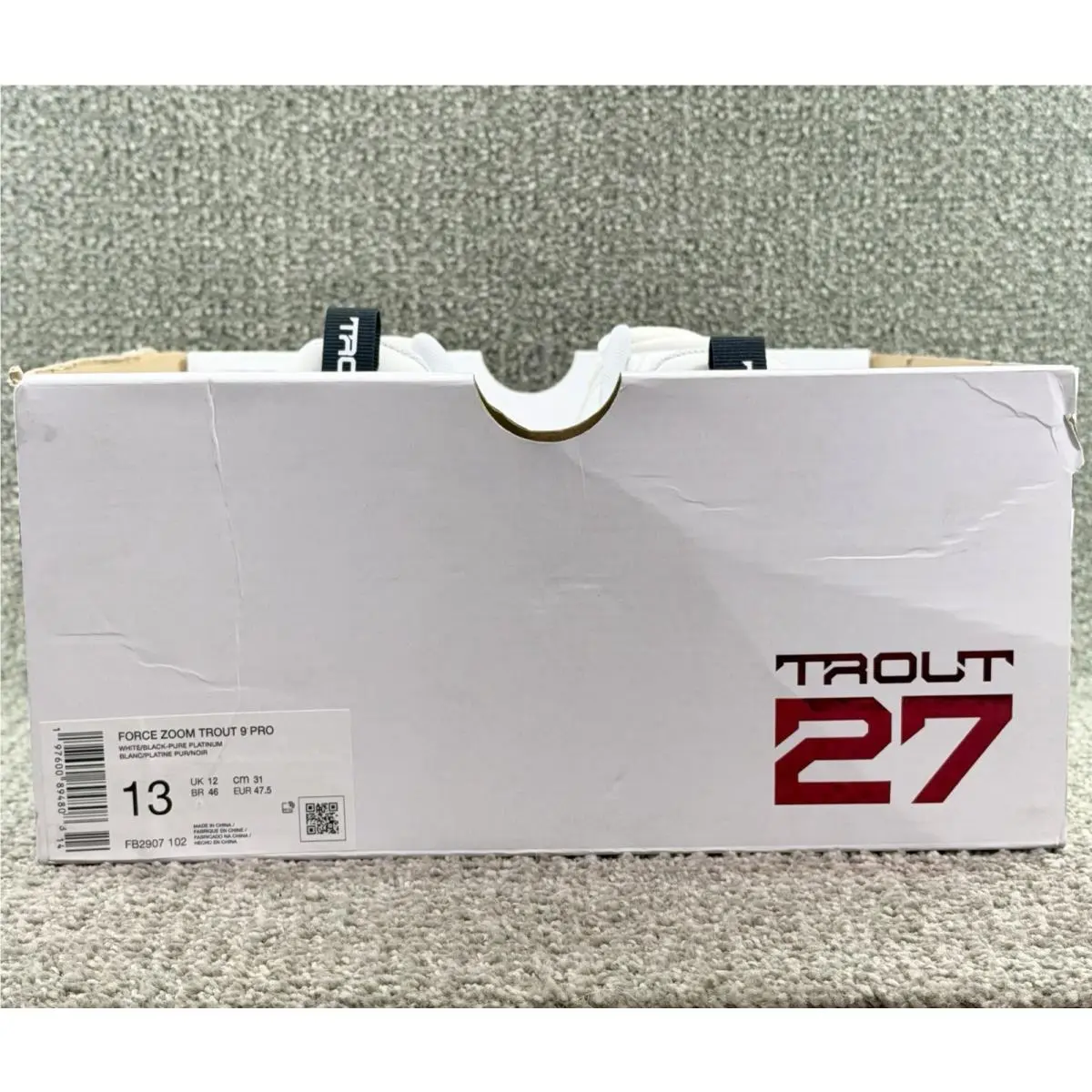 Nike shoes - Nike Force Zoom Trout - Force Zoom Trout - FB2907-102 - White 8
