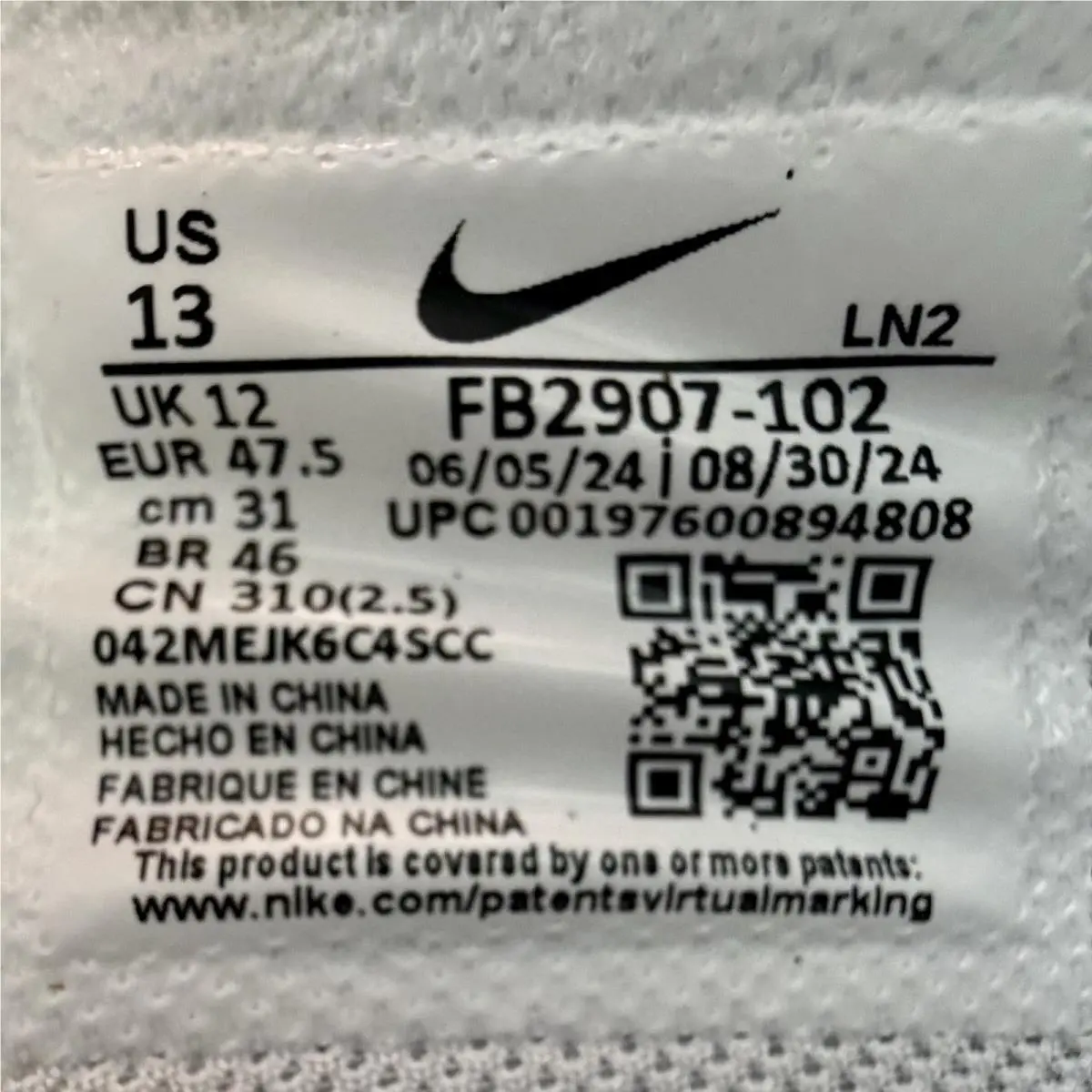 Nike shoes - Nike Force Zoom Trout - Force Zoom Trout - FB2907-102 - White 11