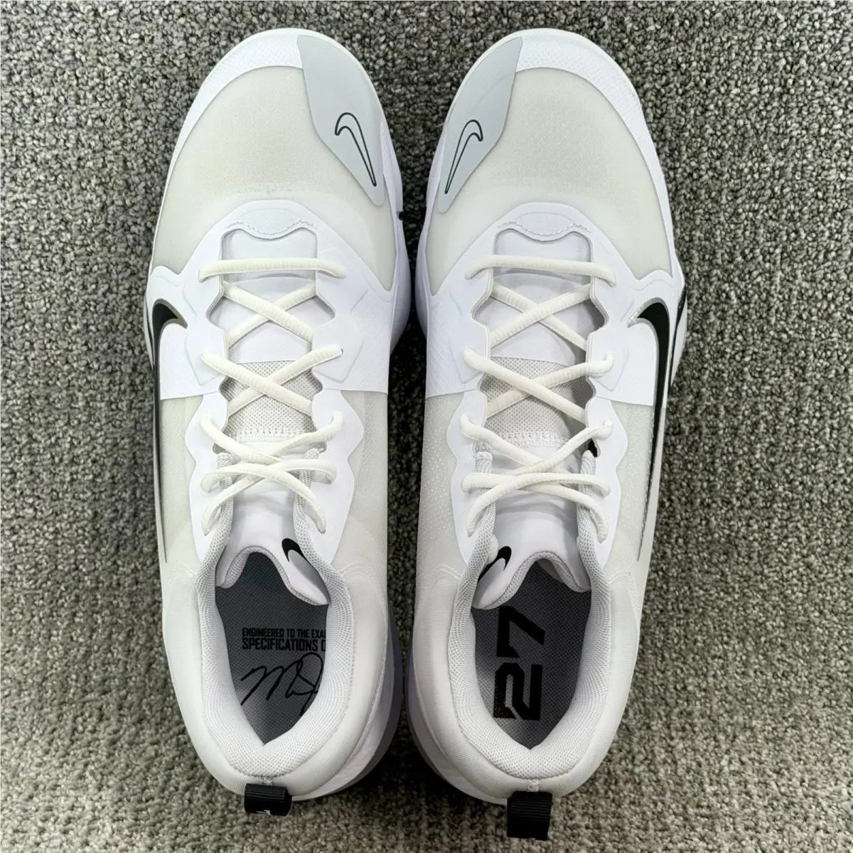 Nike shoes - Nike Force Zoom Trout - Force Zoom Trout - FB2907-102 - White 5