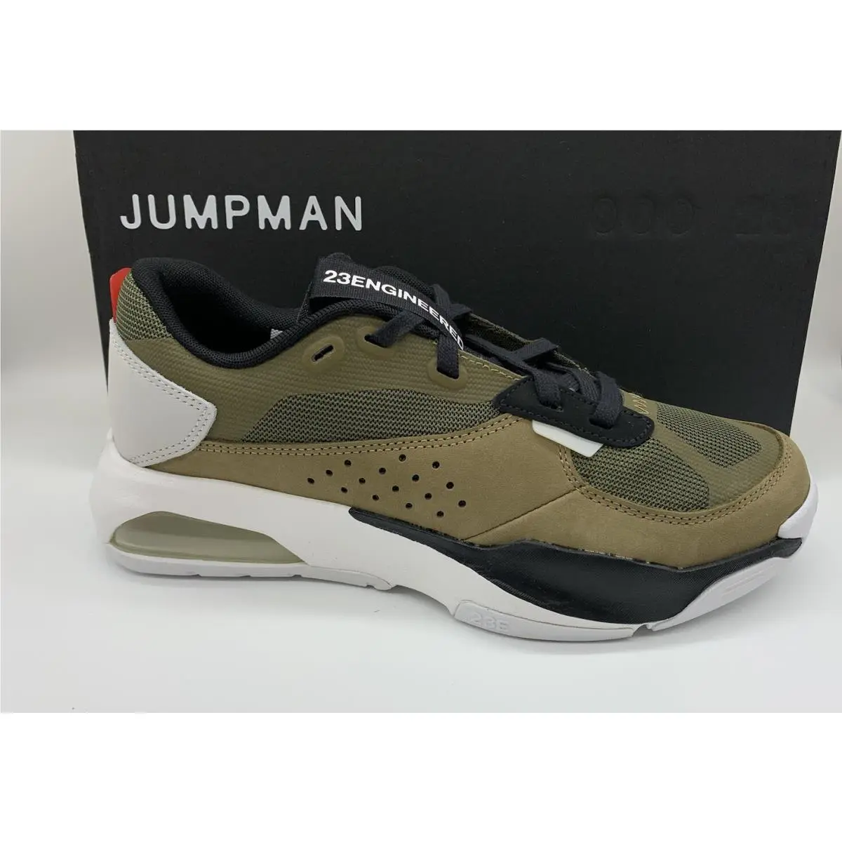 Jordan Air 200e Jumpman Mens Olive Green Sneakers Shoes Sz 10 by Nike