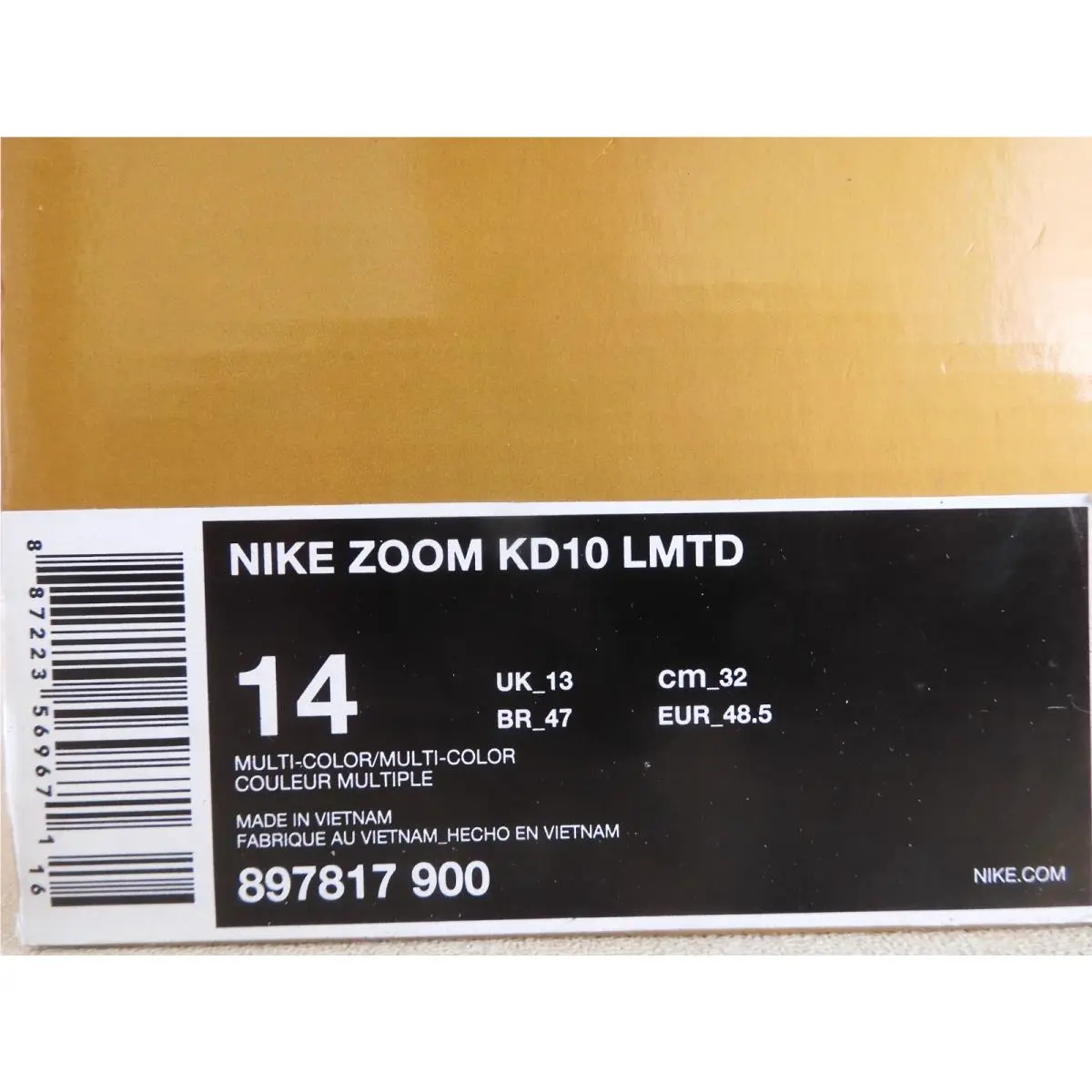 Nike shoes - Nike KD 10 - 897817 900 - Multicolor (UPC: 887223569671) 7