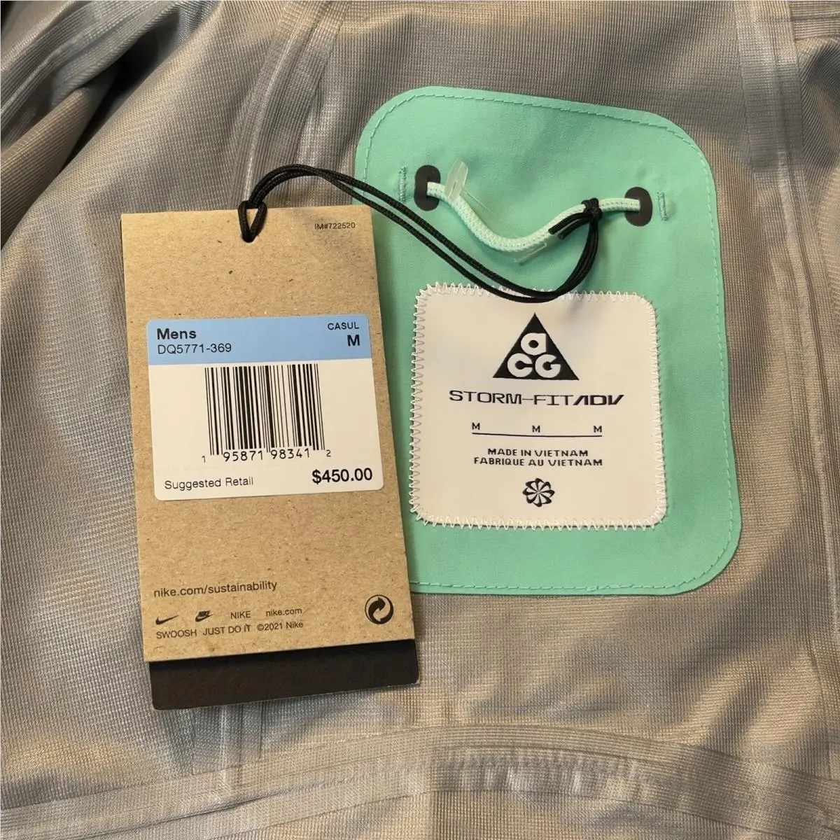 Nike clothing - ADV ACG - ADV ACG - Green (UPC: 195871983412) 6