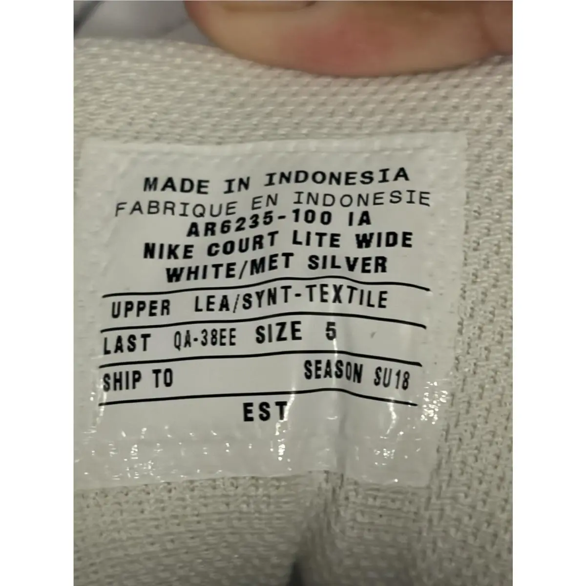 Nike shoes - Nike Court Lite - Court Lite - 845048-100 - White (UPC: 00884499963141) 12
