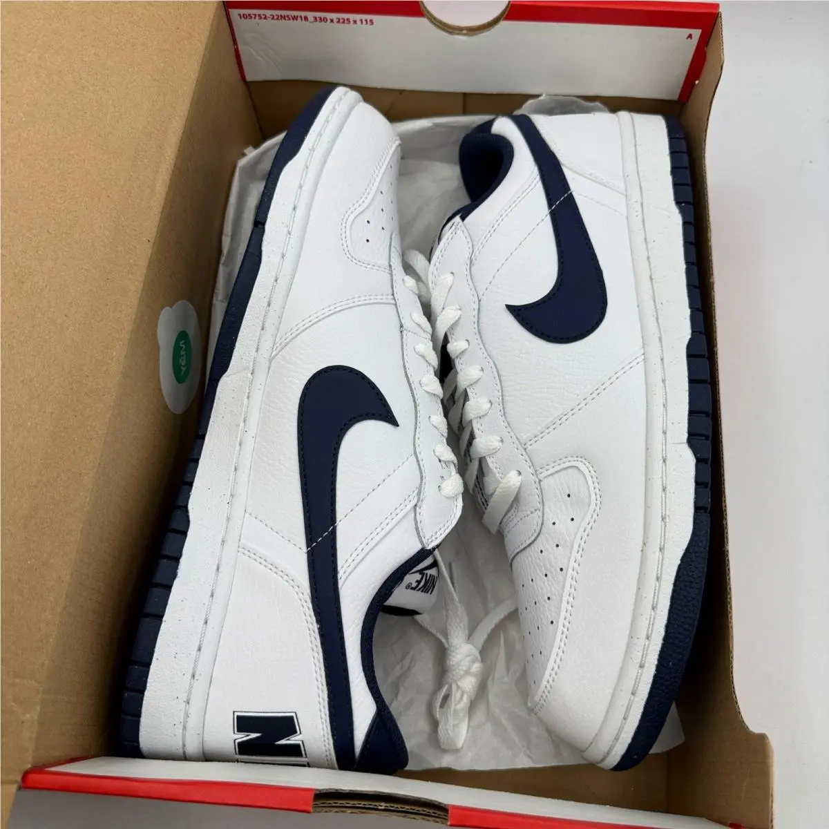 Nike shoes - Big Nike Low - Big Low - White 4