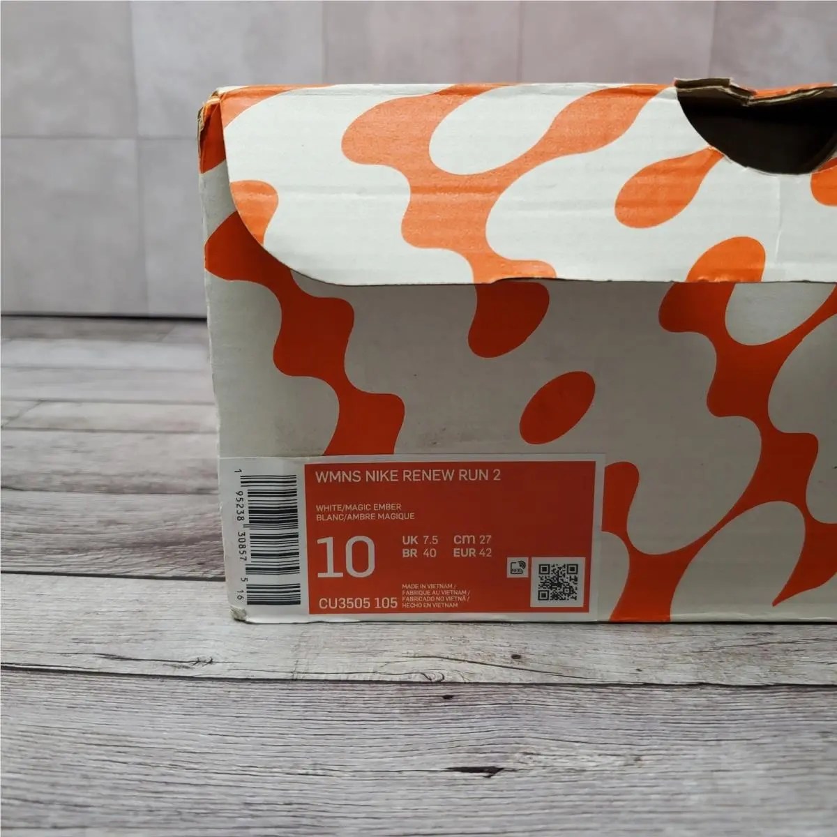Nike shoes - Nike Renew Run 2 - Renew Run - CU3505-105 - White 8