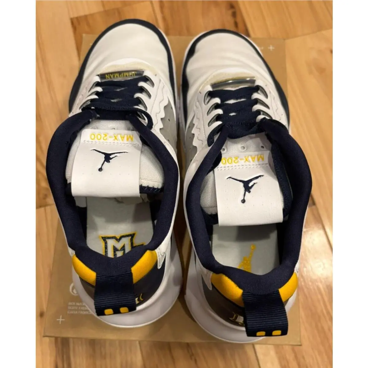Nike shoes - Jordan Max 200 - Max - DC1094 104 - White / Multi-color-College Navy (UPC: 194499123101) 3