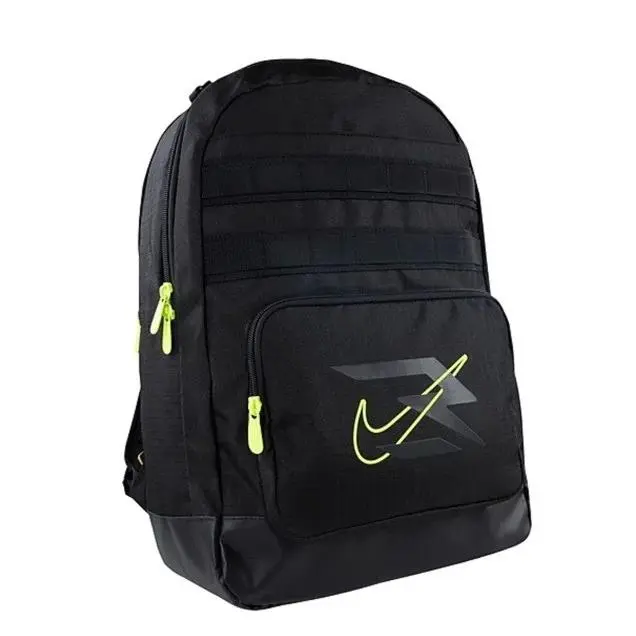 XL Backpack 3Brand Russell Wilson College Gym Travel School Bag Neon Swoosh by Nike