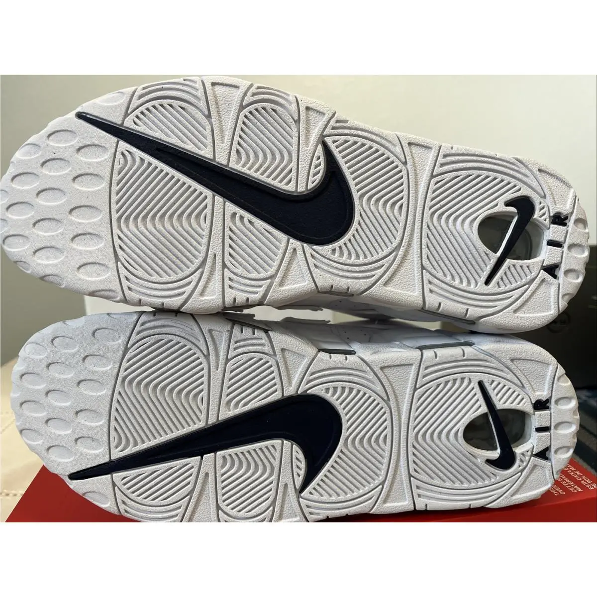 Nike shoes - Nike Air More Uptempo `96 - DH8011-100 - White Midnight Navy White 8