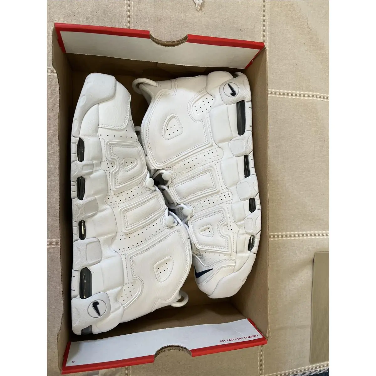 Nike shoes - Nike Air More Uptempo `96 - DH8011-100 - White Midnight Navy White 7