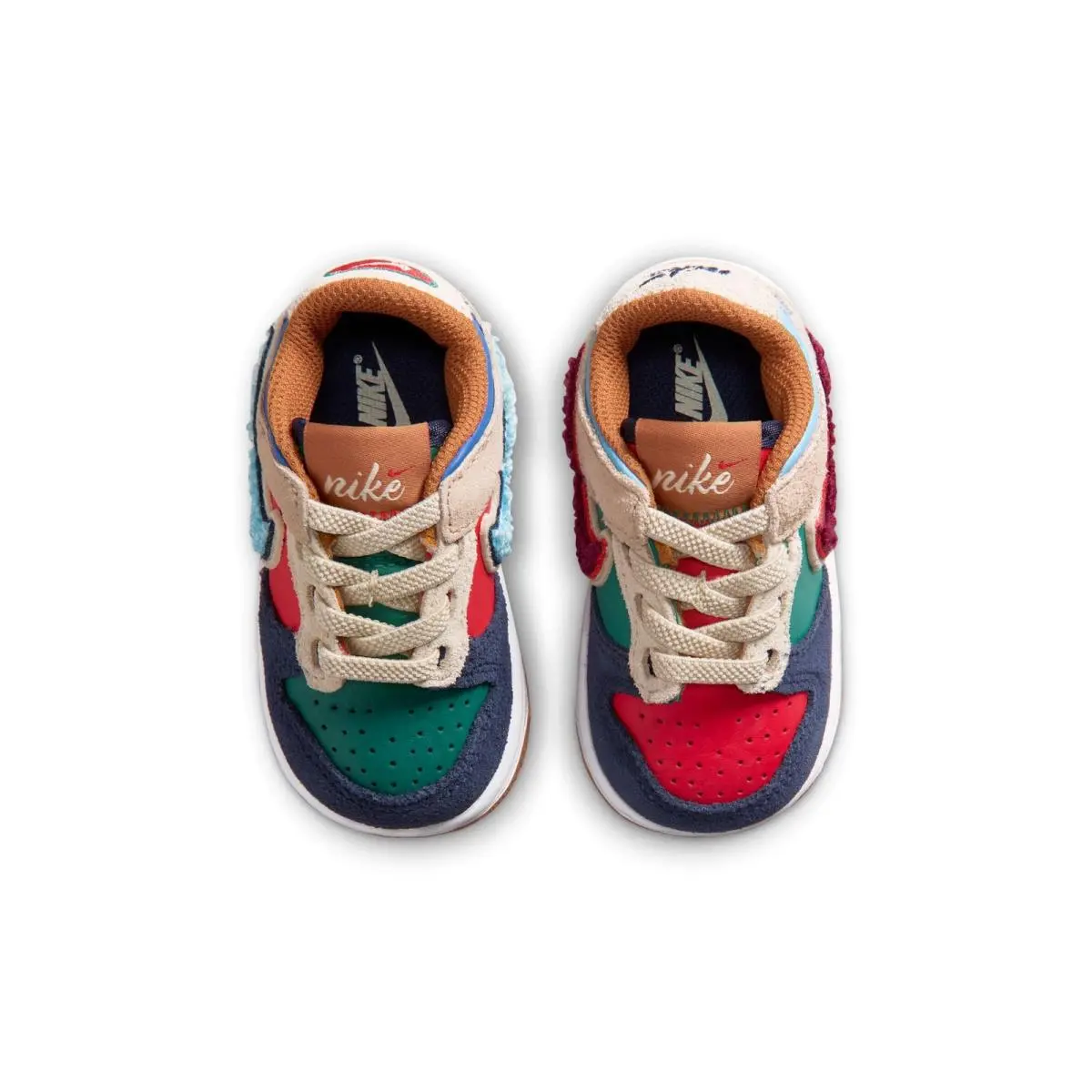 Nike shoes - MIDNIGHT NAVY/SPEED RED-GREEN NOISE 0