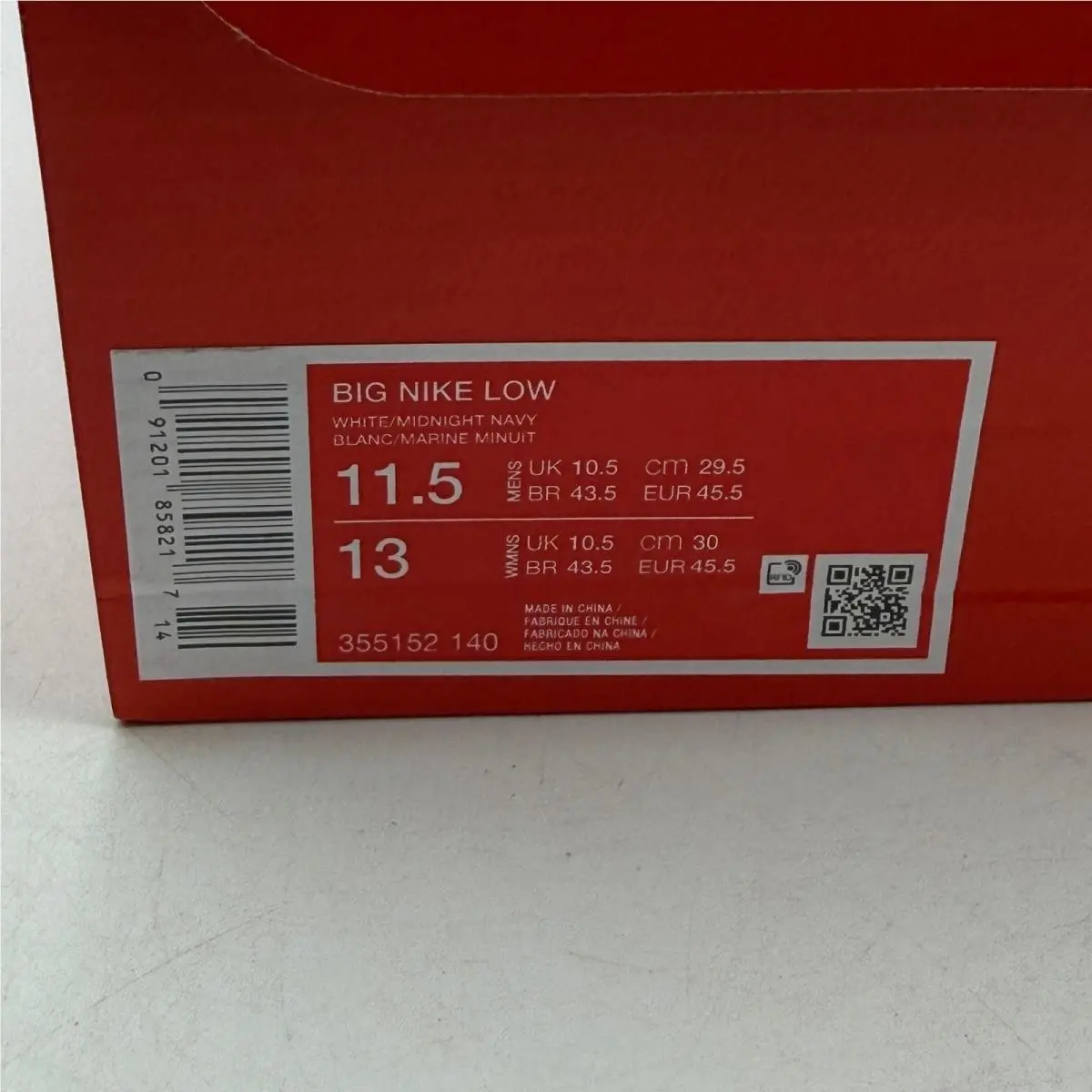 Nike shoes - Big Nike Low - Big Low - White 5